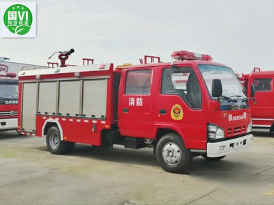 五十铃600P 2吨水罐消防车